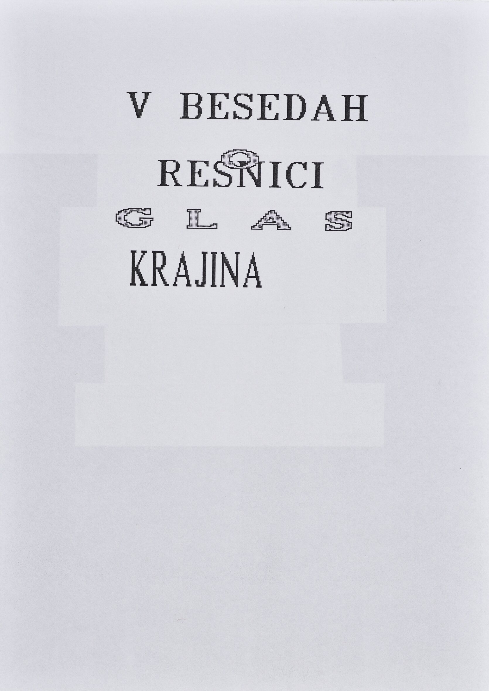VSSD Vojna besed, 1989 (1)